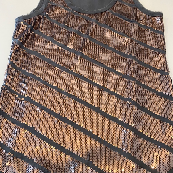 LOFT Sequin Top - Sz XXSP - Picture 2 of 12